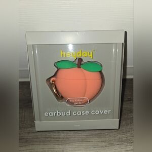 Heyday Peach Earbud Case Cover Fits AirPods gen 3, New In Box
